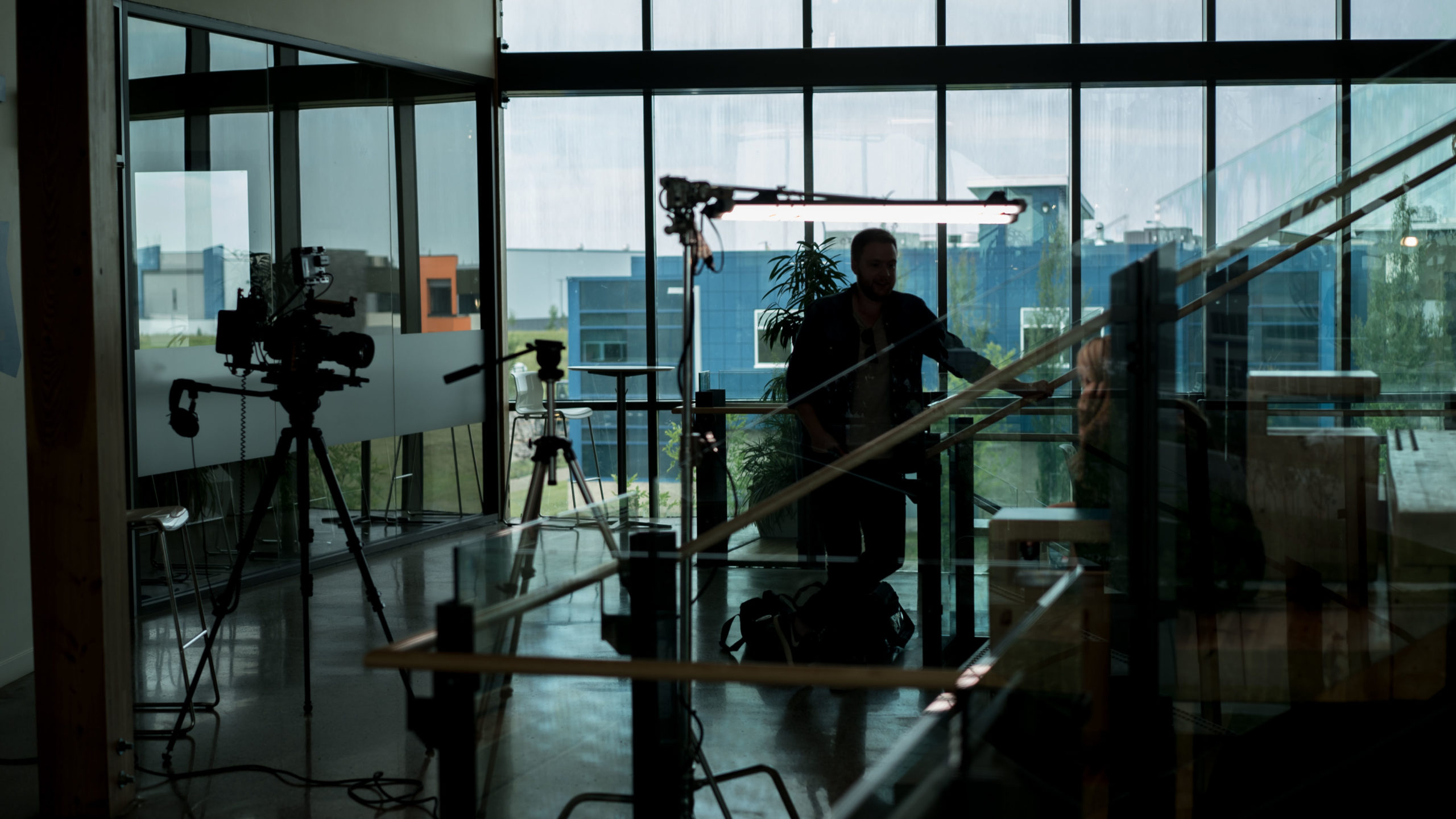 Video production at the Mosaic Centre in Edmonton