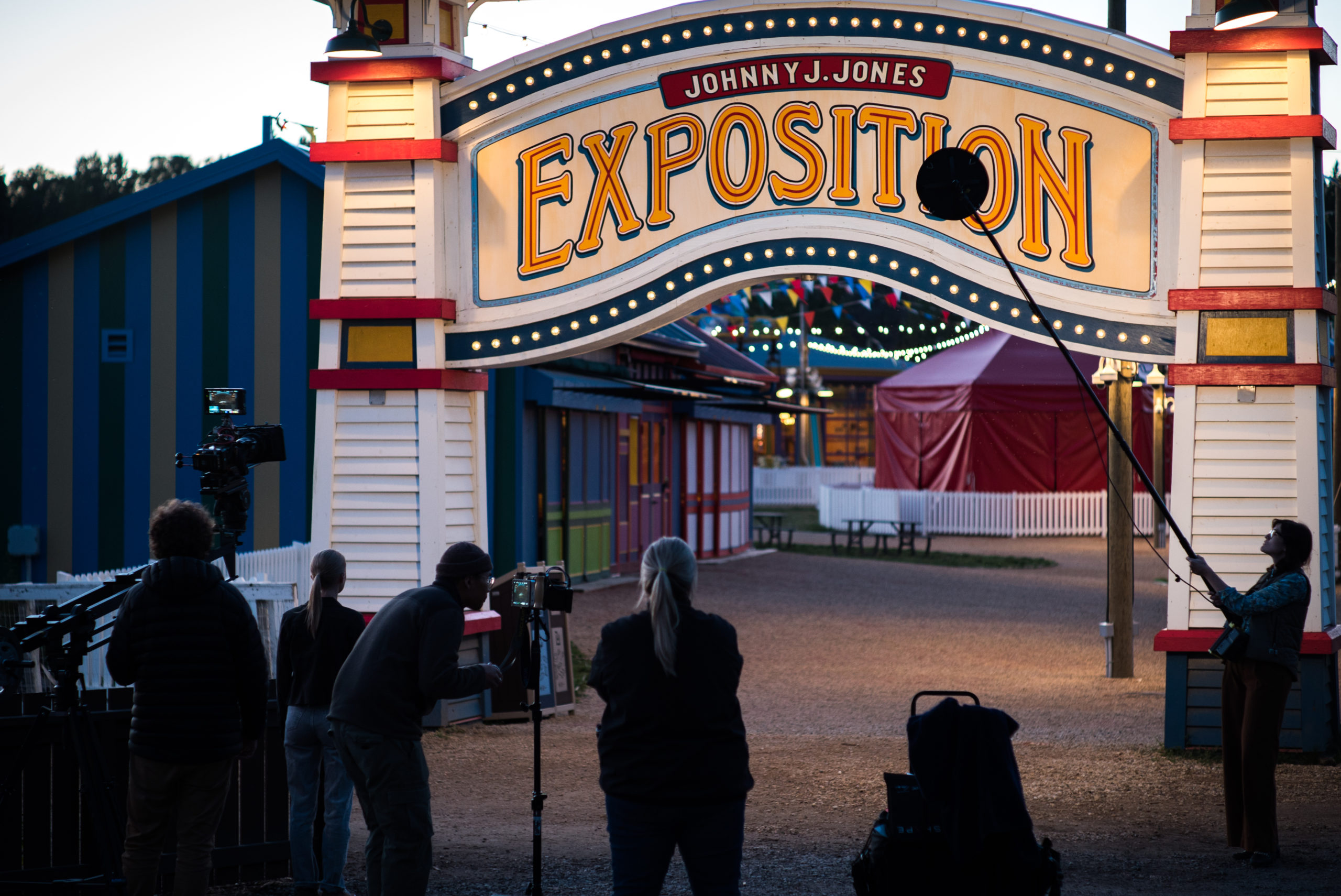 Video production at Fort Edmonton Park